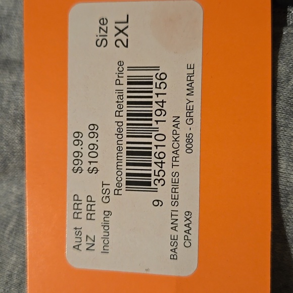 NWT Men’s Rip Curl Anti-Series Tailored Fit Sweatpants in Marble Grey & Size XXL - Picture 7 of 13